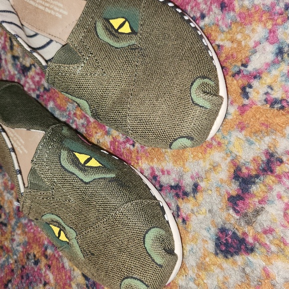 Toms Alligator Shoes Size 8 - Picture 3 of 8